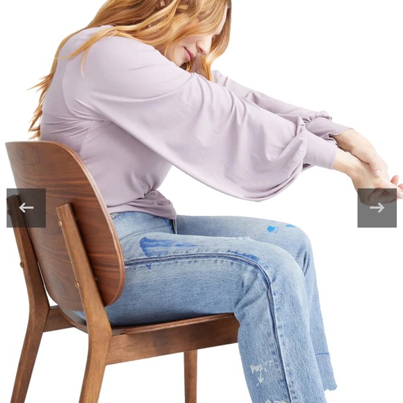 Richer Poorer Dream Knit Billowy Sleeve Tee - Picture 1 of 5